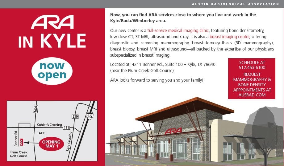 ARA in Kyle Now Open