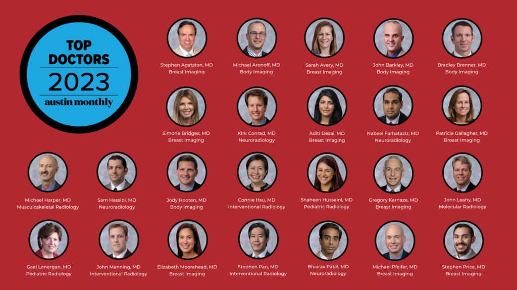 Austin Monthly Top Doctors of 2023