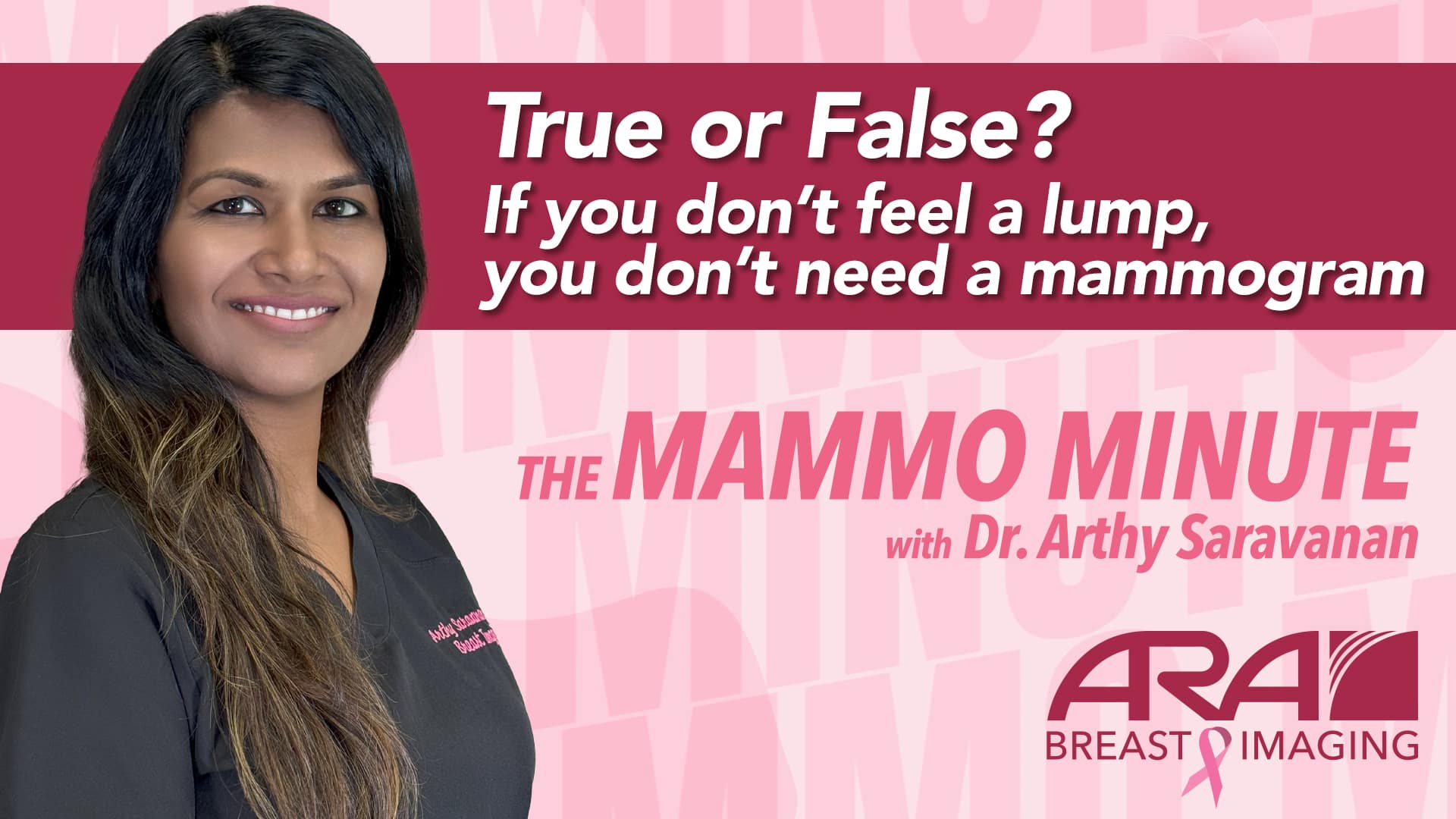 Reasons Why You Need a Mammogram Before You Feel a Lump